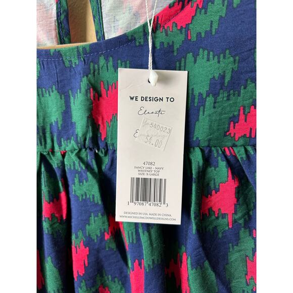 NWT Michelle McDowell Top Blouse Pullover‎ Sz XL - Picture 5 of 8